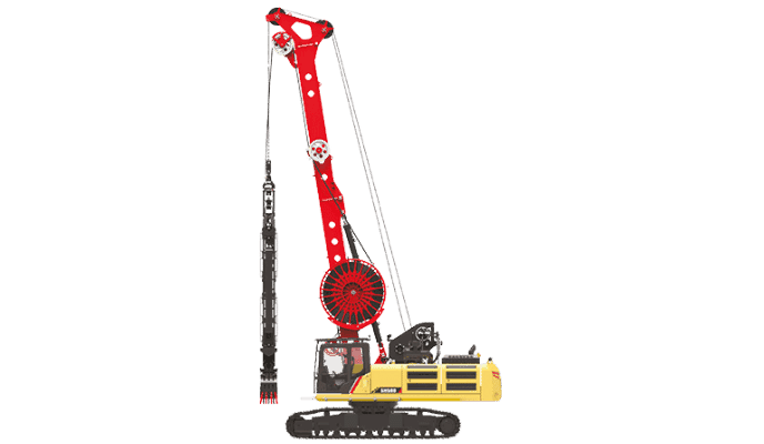 Sany SH500 Hydraulic Diaphragm Wall Grab rental Bhubaneswar — RentMyMachine