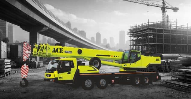 ACE TM250 Truck Mounted Crane | 25-Ton Hydraulic Lifting Crane rental Bhubaneswar — RentMyMachine