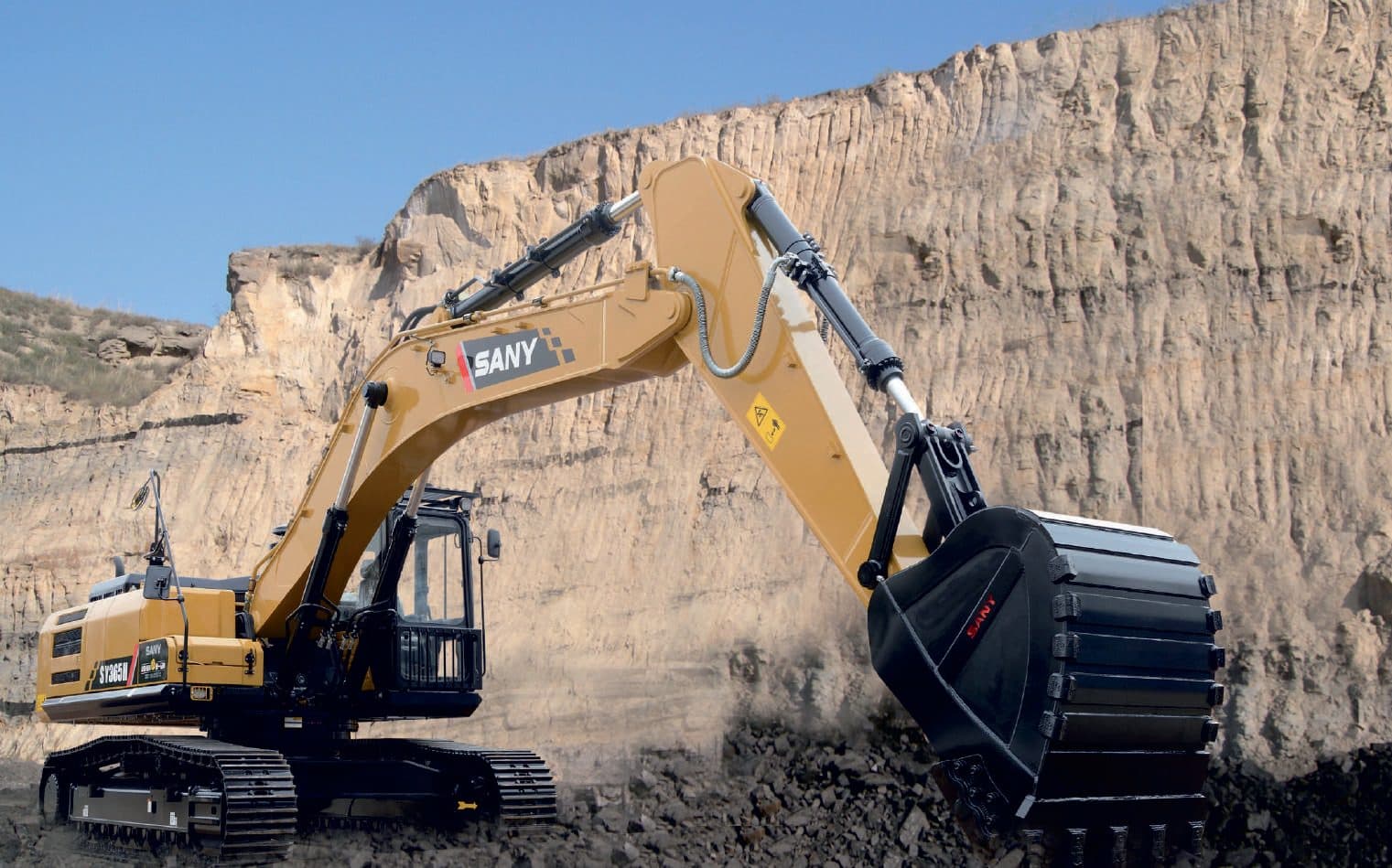Sany SY380C-10HD Heavy-Duty 38-Ton Excavator on Rent | Quarry &amp; Mining Excavator Rental rental Bhubaneswar — RentMyMachine