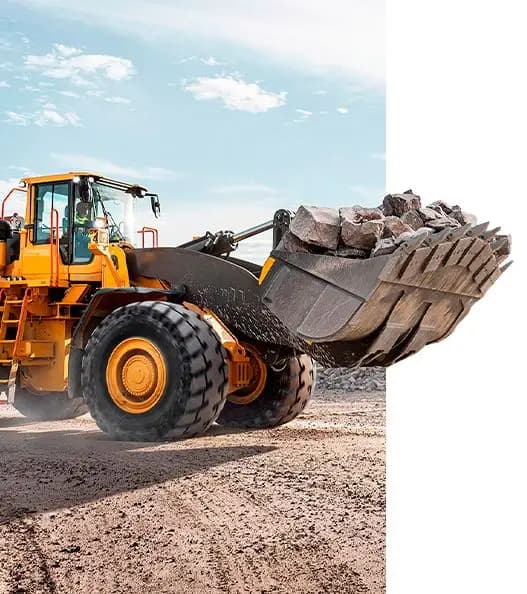 Heavy construction equipment available for rent