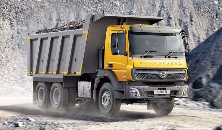 BharatBenz 10-Wheeler Tipper | Heavy-Duty 28-Ton Payload Dump Truck
