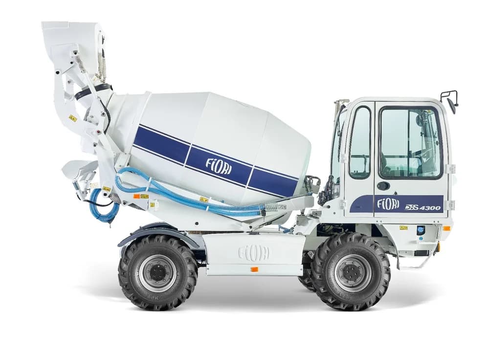 DBS 4300 Rear Loading Concrete Mixer | 4.3 mยณ Self-Loading Batching Mixer